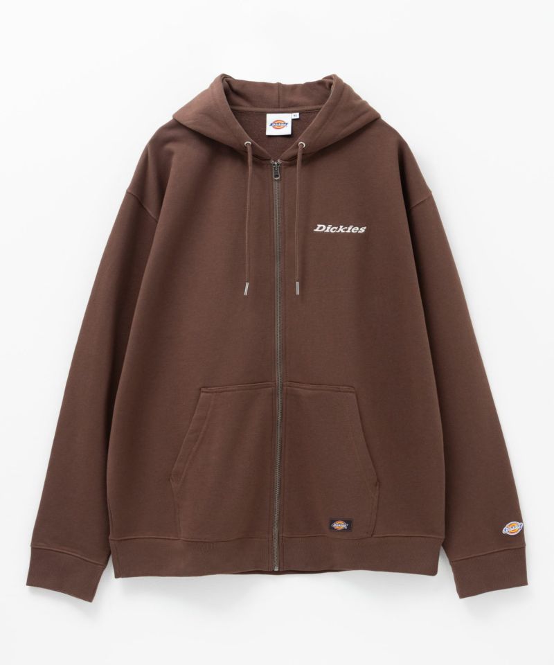 d.i.s ネイビー フルジップ パーカー イーグルデザイン Dickies 裏毛フルジップパーカー メンズ