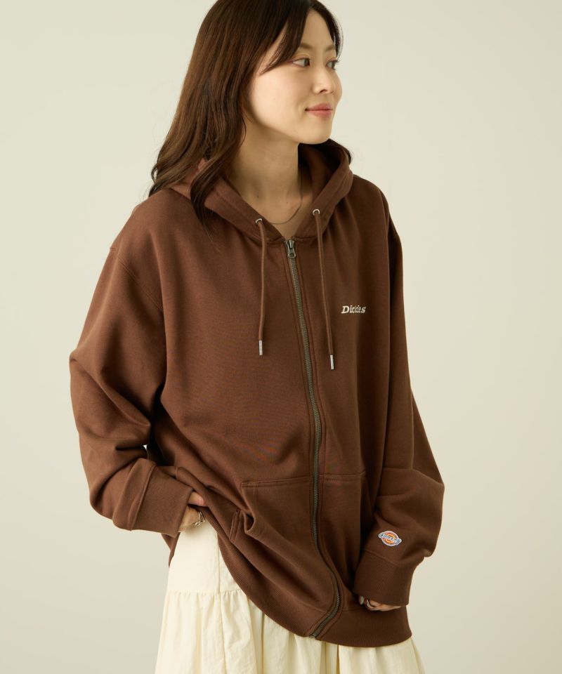 Dickies 裏毛フルジップパーカー メンズ商品画像-10