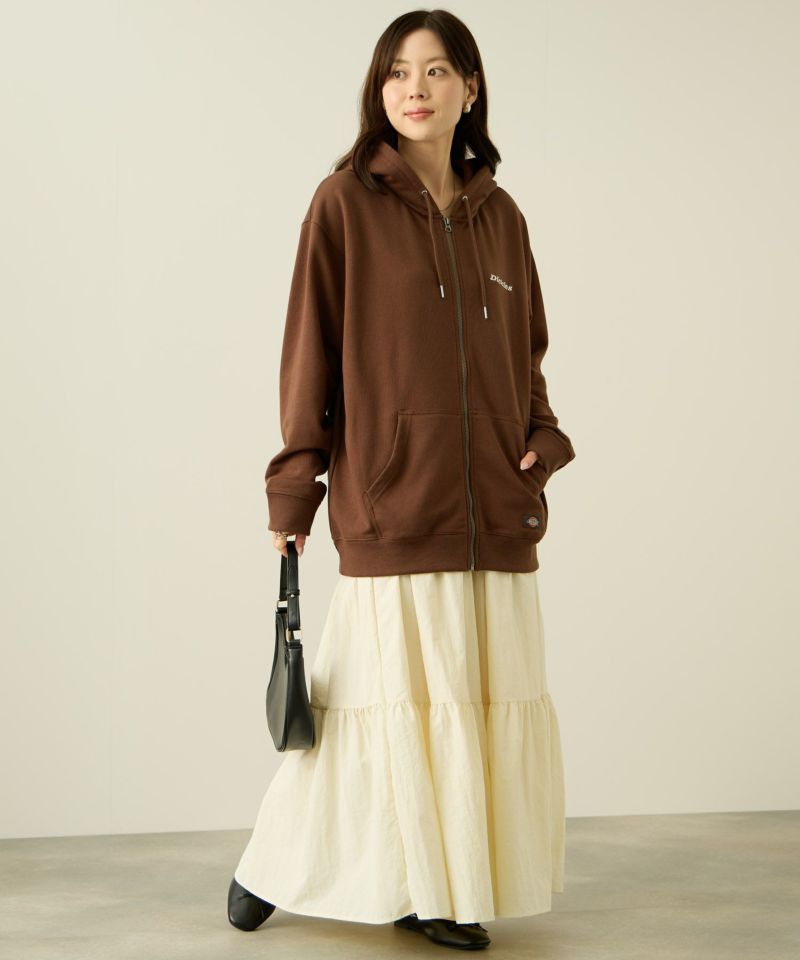 Dickies 裏毛フルジップパーカー メンズ商品画像-12