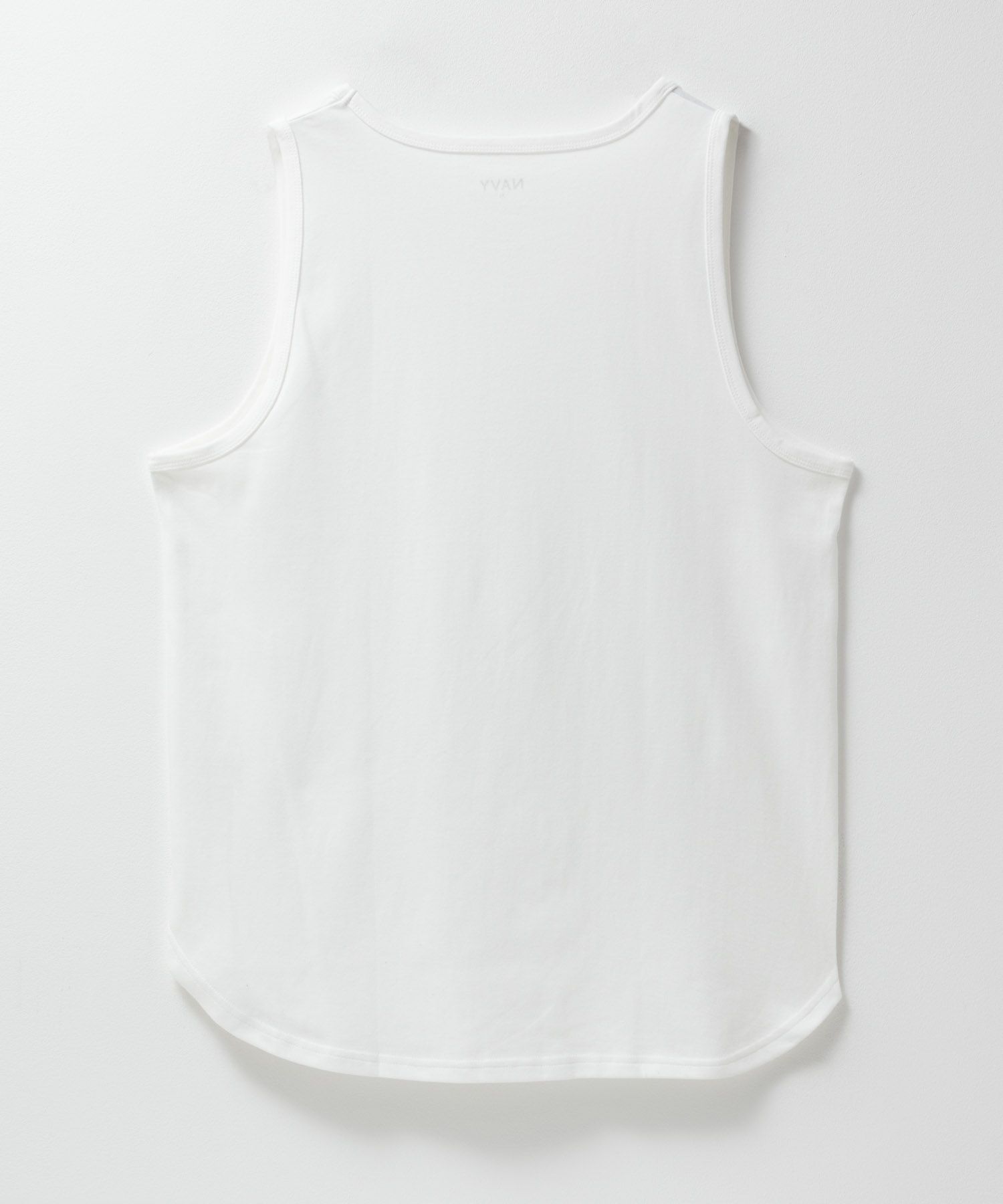 NAVY  ラウンドロング丈タンクトップ メンズ メール便 対応商品商品画像-2