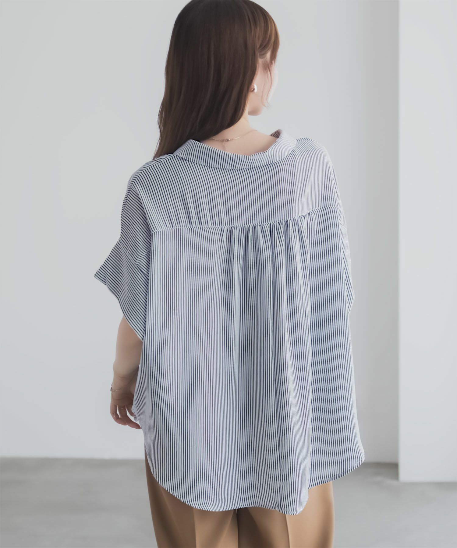 nAvy  スキッパーブラウス レディース商品画像-9