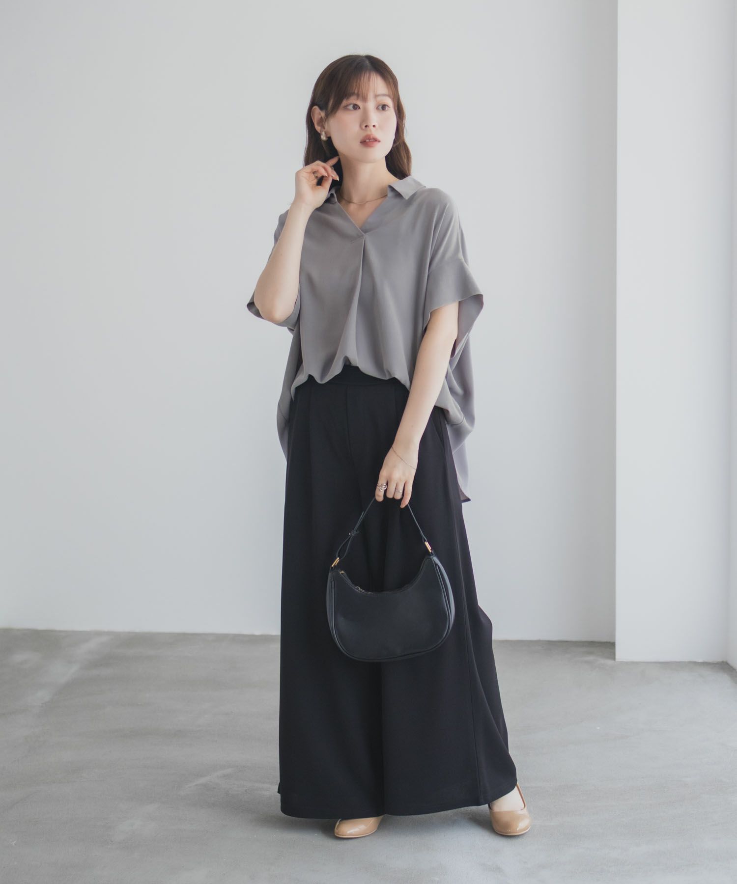 nAvy スキッパーブラウス レディース商品サムネイル-18