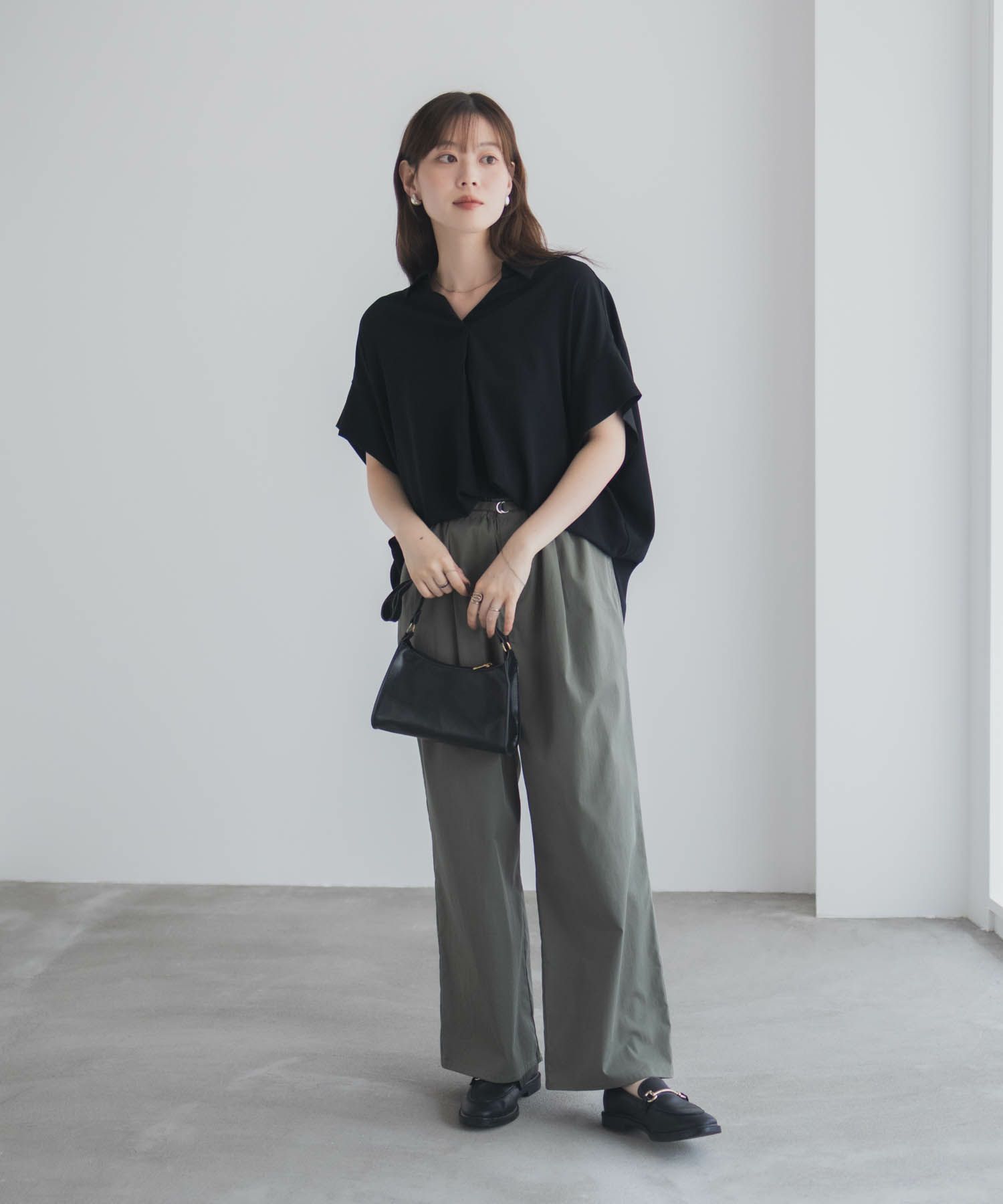 nAvy スキッパーブラウス レディース商品画像-22