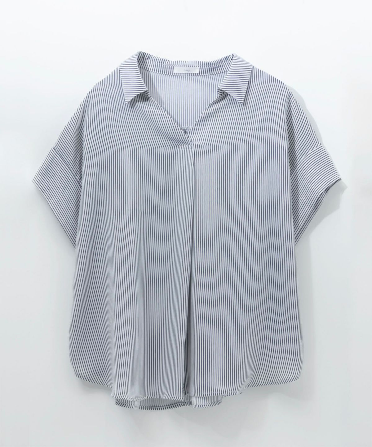 nAvy スキッパーブラウス レディース