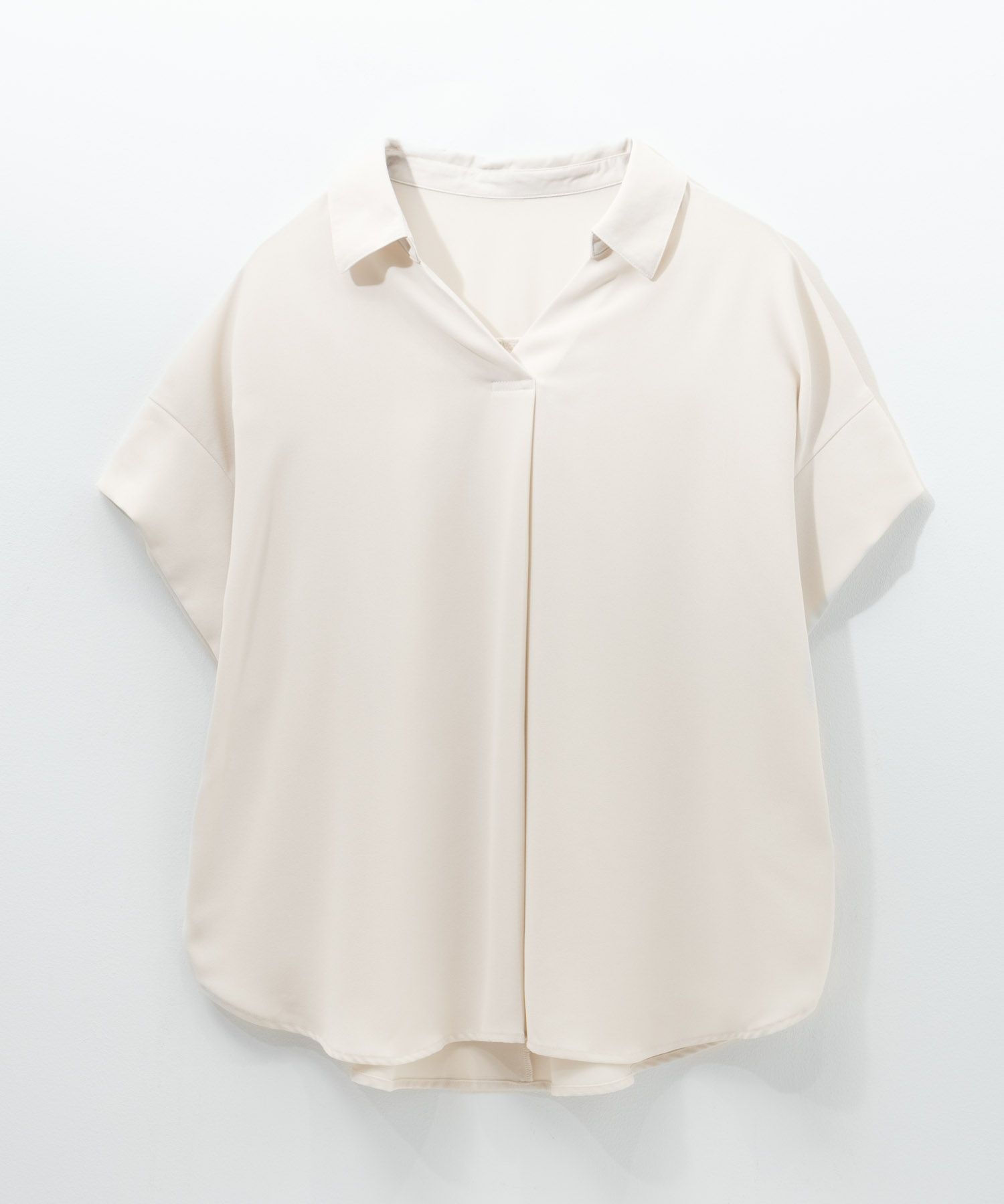 nAvy スキッパーブラウス レディース