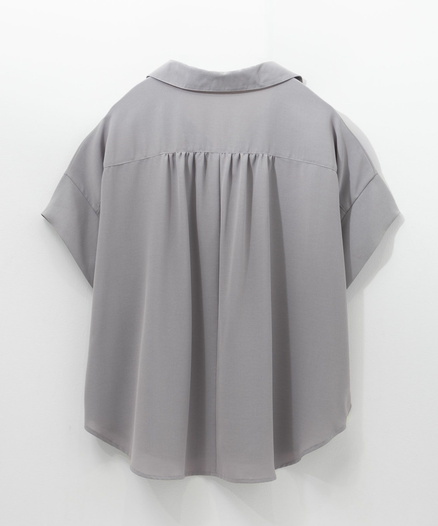 nAvy スキッパーブラウス レディース