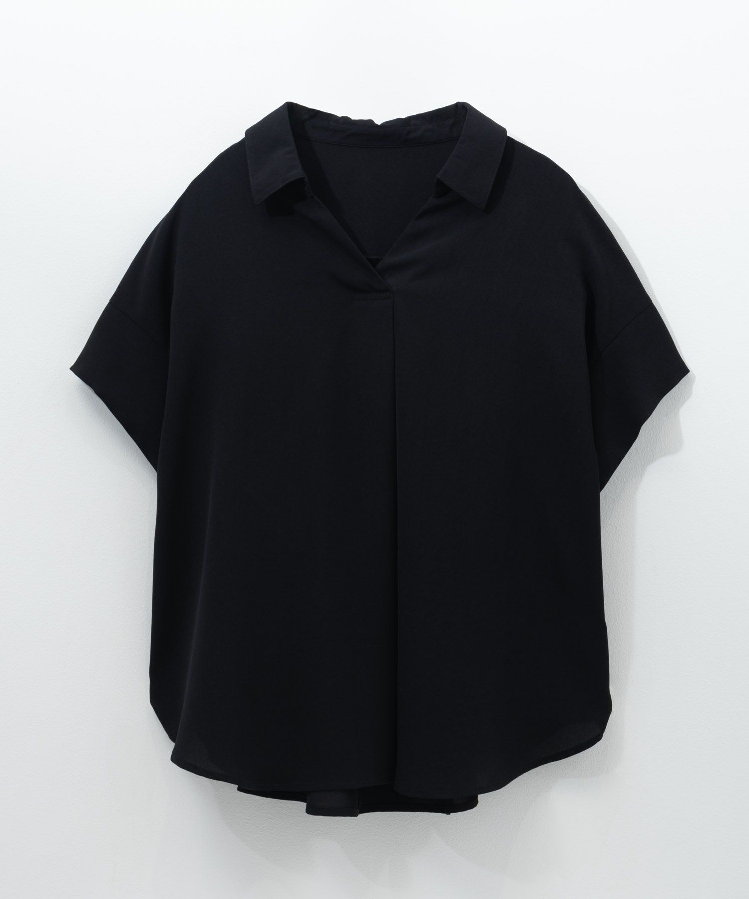nAvy スキッパーブラウス レディース