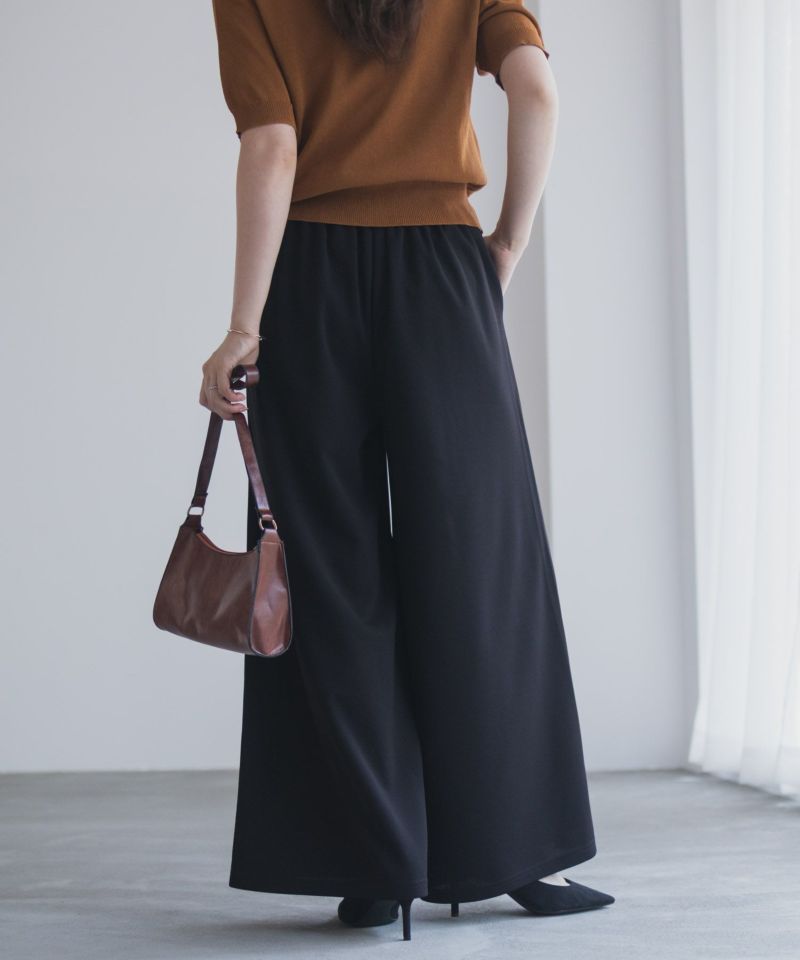 nAvy  ジョーゼットワイドパンツ レディース商品画像-10