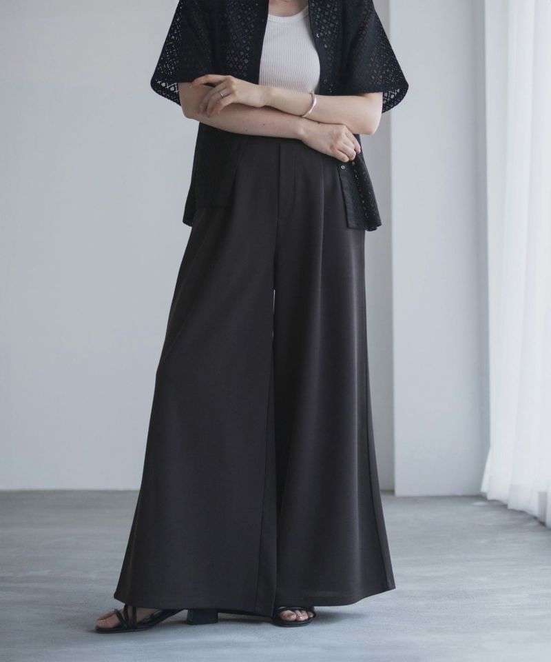 nAvy  ジョーゼットワイドパンツ レディース商品画像-13