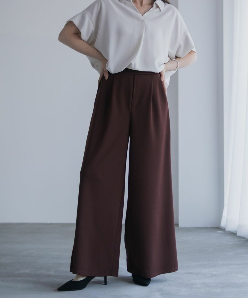 nAvy  ジョーゼットワイドパンツ レディース商品画像-24
