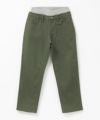 NAVY  のびるモン ストレッチツイルストレートパンツ ウエストリブパンツ キッズ商品サムネイル-3