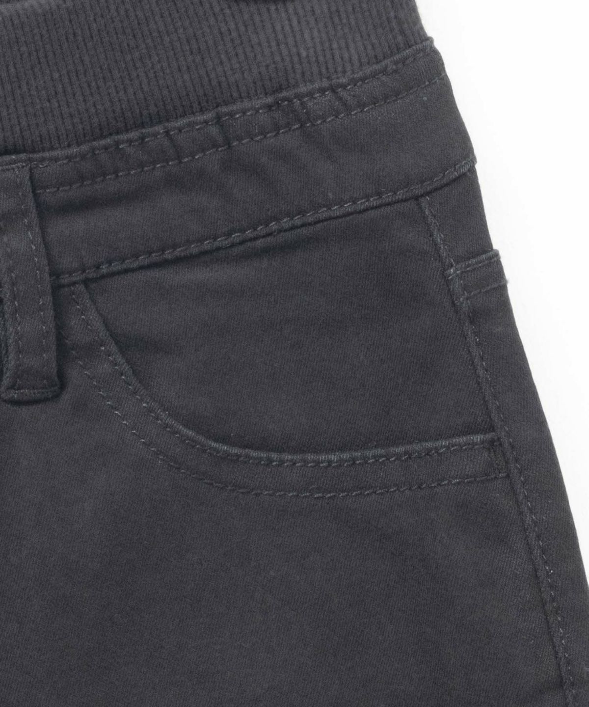 NAVY のびるモン ストレッチツイルストレートパンツ ウエストリブパンツ キッズ