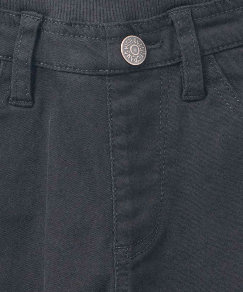 NAVY のびるモン ストレッチツイルストレートパンツ ウエストリブパンツ キッズ商品画像-11