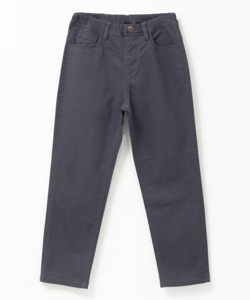 NAVY のびるモン ストレッチツイルストレートパンツ ウエストギャザーパンツ キッズ商品画像-1