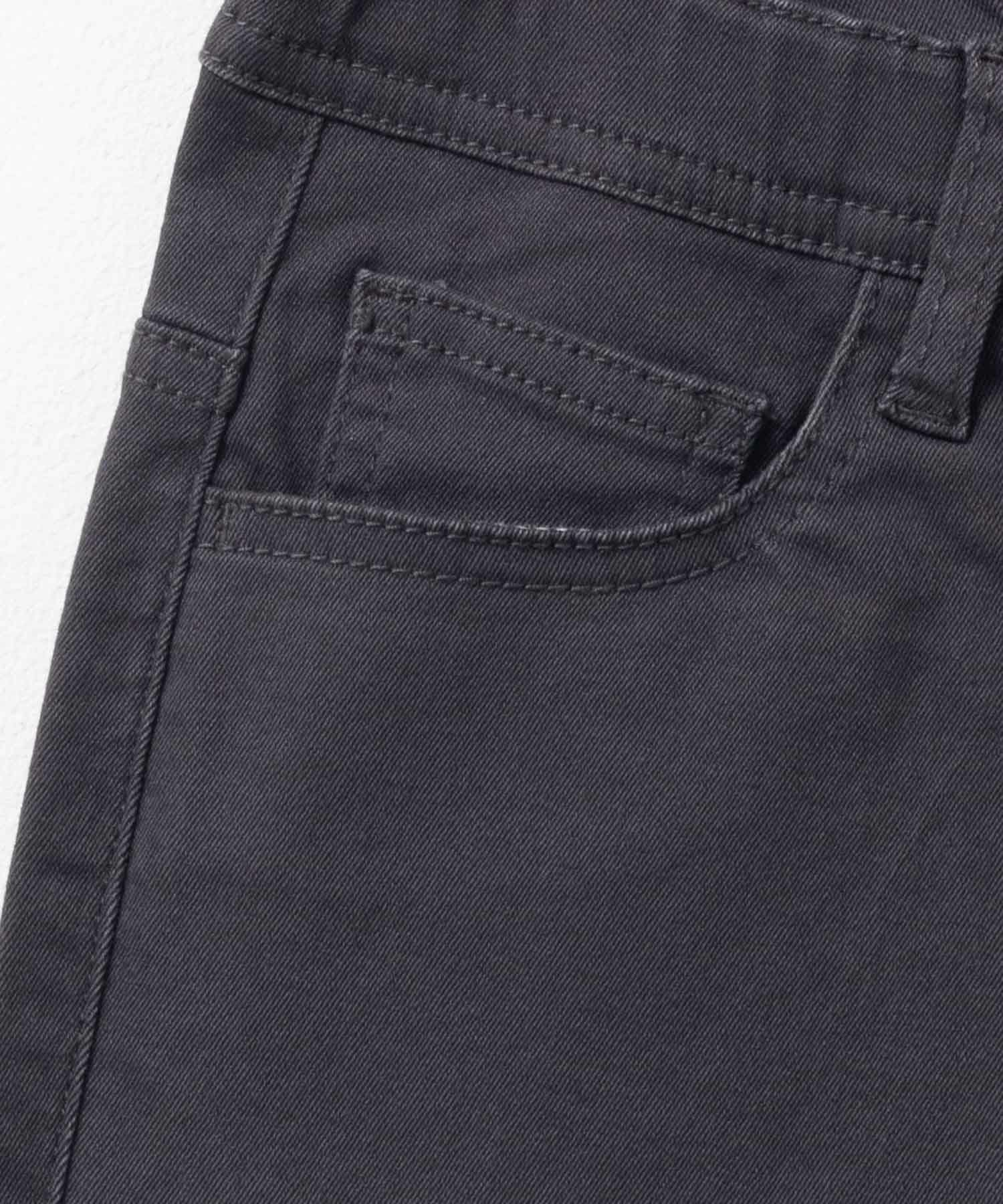 NAVY のびるモン ストレッチツイルストレートパンツ ウエストギャザーパンツ キッズ