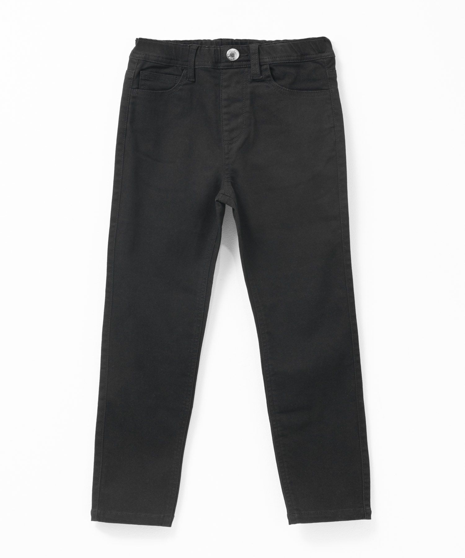 NAVY  のびるモン ストレッチツイルスキニーパンツ ウエストギャザーパンツ キッズ商品画像-1