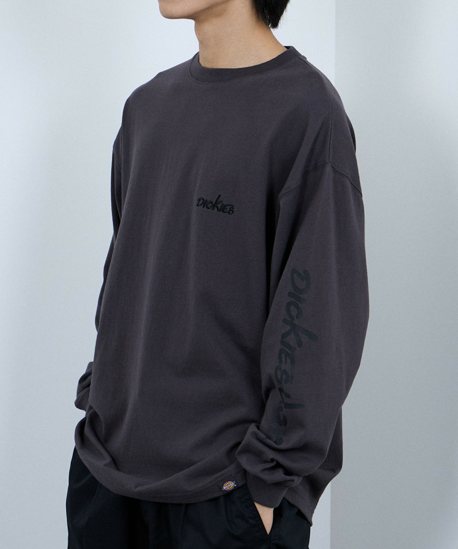 Dickies  スリーブプリント長袖Tシャツ メンズ商品画像-9