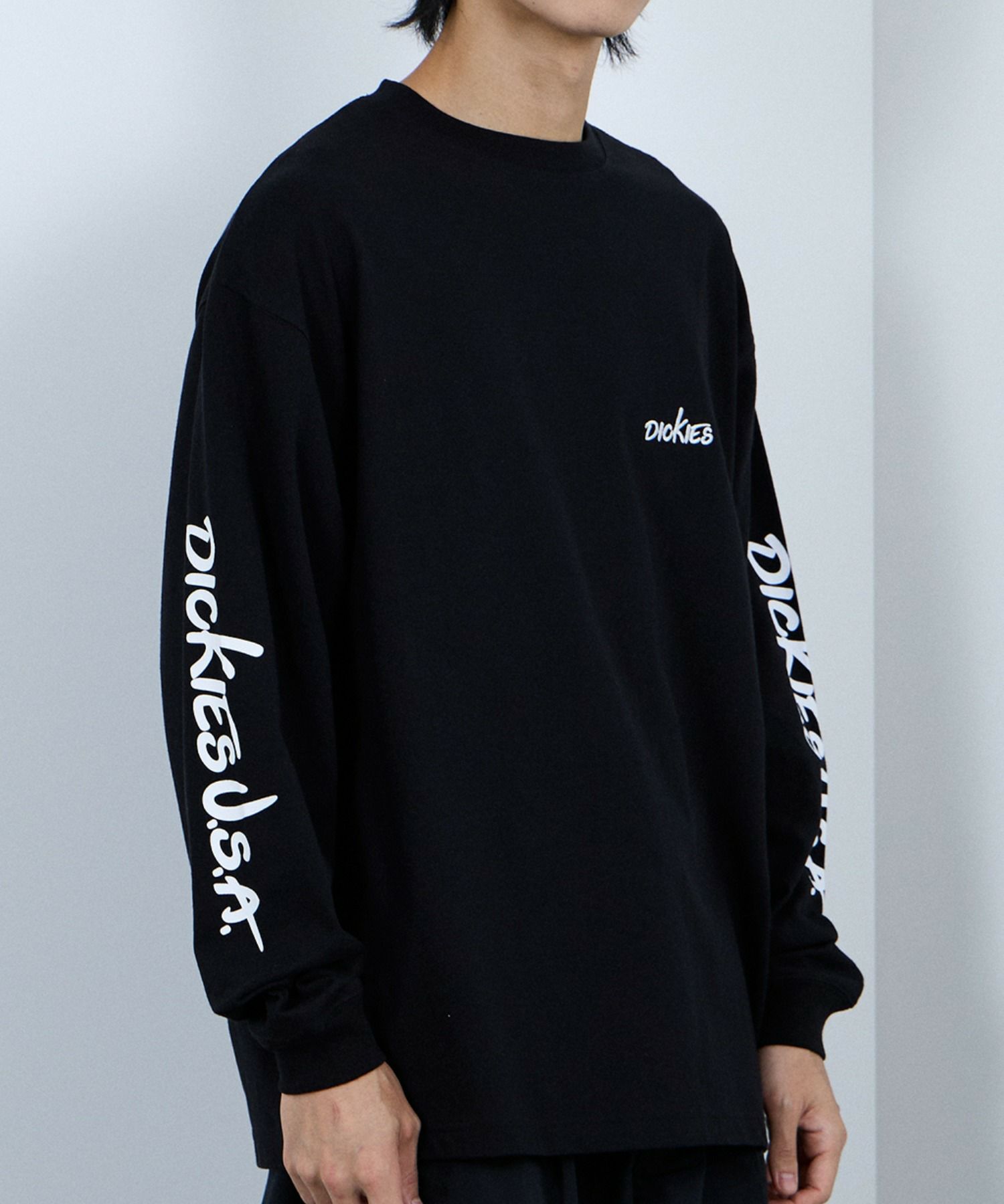 Dickies  スリーブプリント長袖Tシャツ メンズ商品画像-12