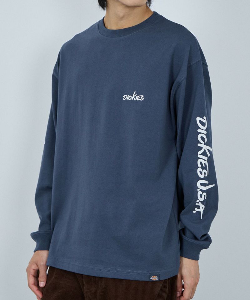 Dickies スリーブプリント長袖Tシャツ メンズ商品画像-15