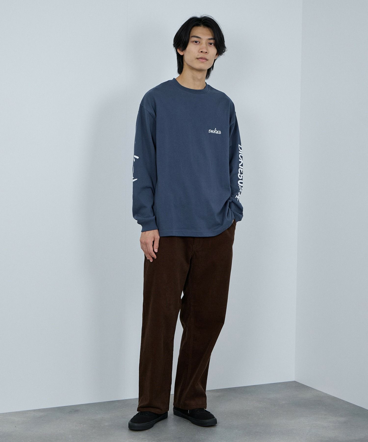 Dickies  スリーブプリント長袖Tシャツ メンズ商品サムネイル-18