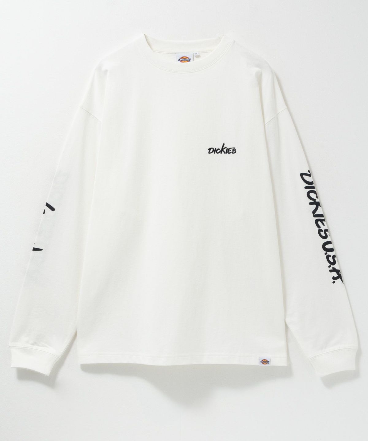 Dickies スリーブプリント長袖Tシャツ メンズ