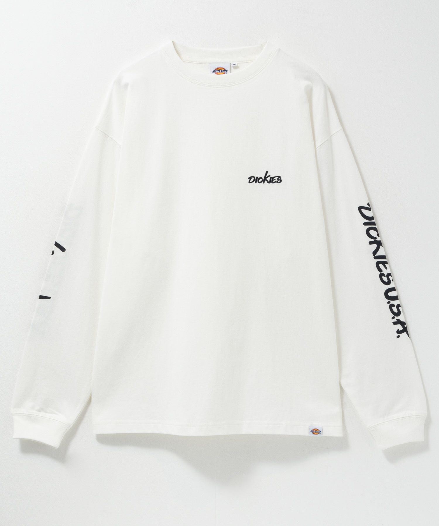 Dickies スリーブプリント長袖Tシャツ メンズ