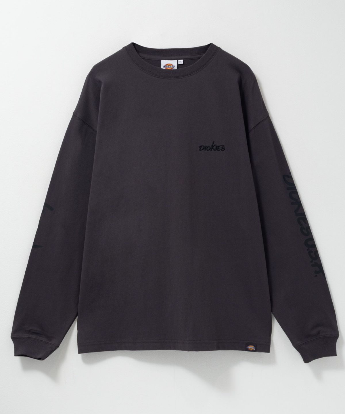 Dickies スリーブプリント長袖Tシャツ メンズ