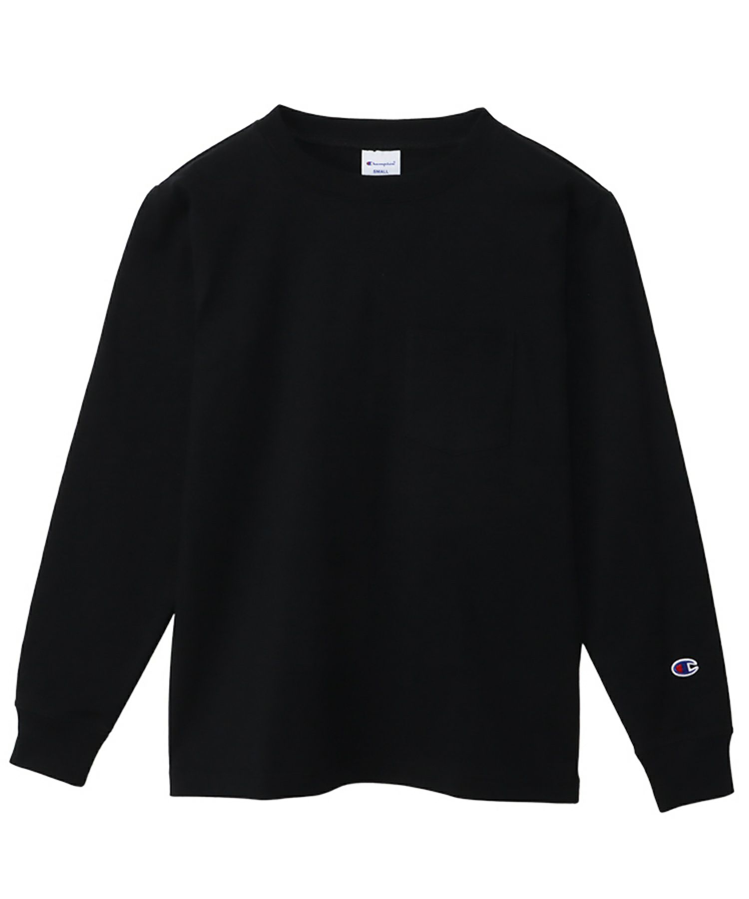 Champion ロングスリーブポケットTシャツ メンズ
