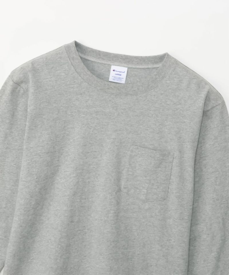Champion  ロングスリーブポケットTシャツ メンズ商品画像-10