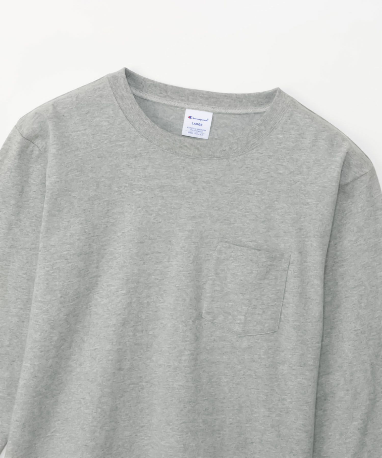 Champion  ロングスリーブポケットTシャツ メンズ商品画像-10