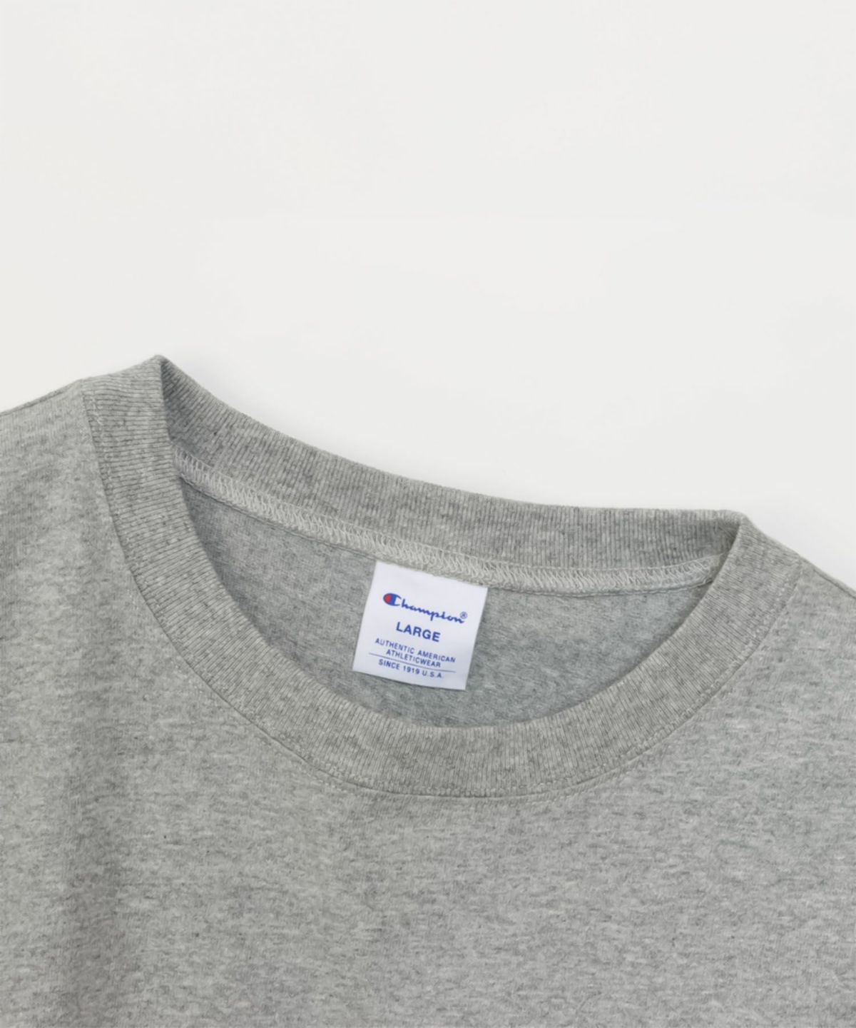 Champion ロングスリーブポケットTシャツ メンズ