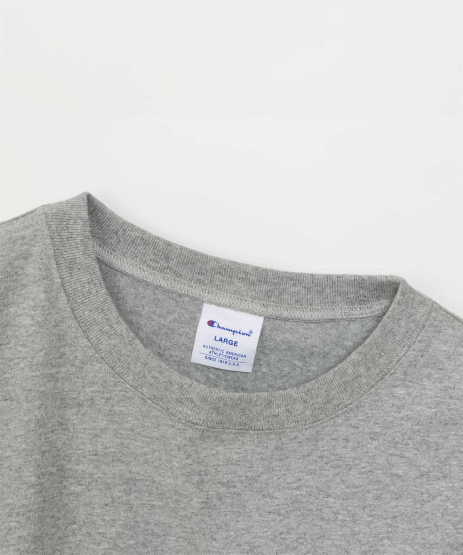 Champion ロングスリーブポケットTシャツ メンズ