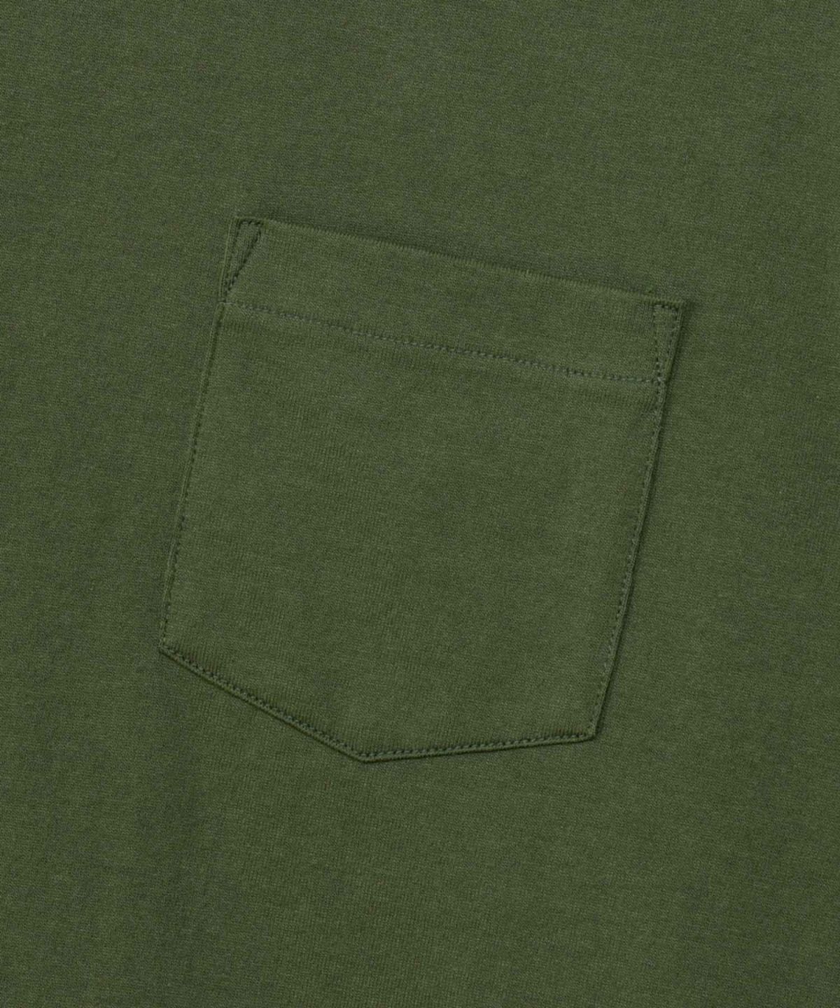 Champion ロングスリーブポケットTシャツ メンズ