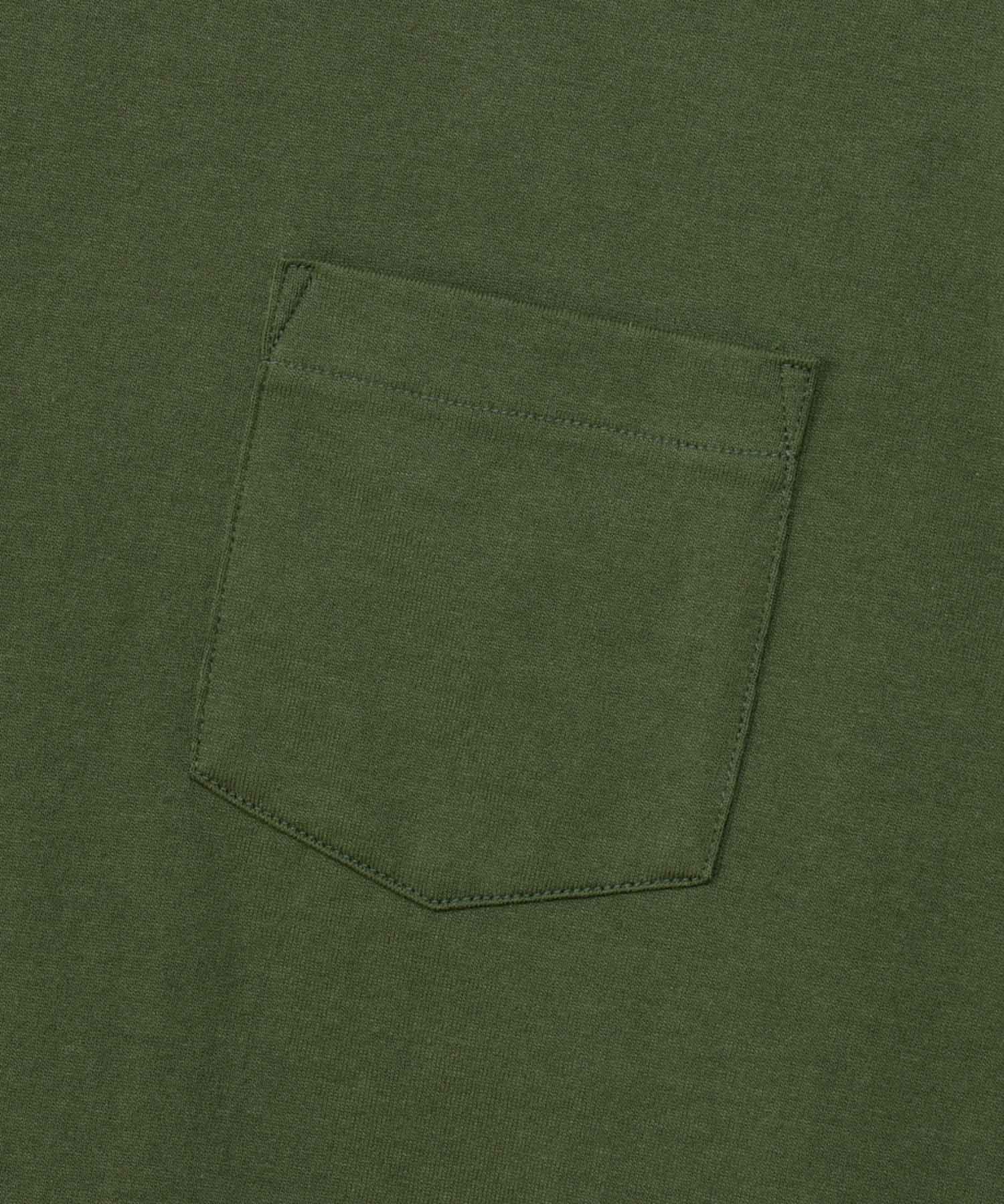Champion ロングスリーブポケットTシャツ メンズ