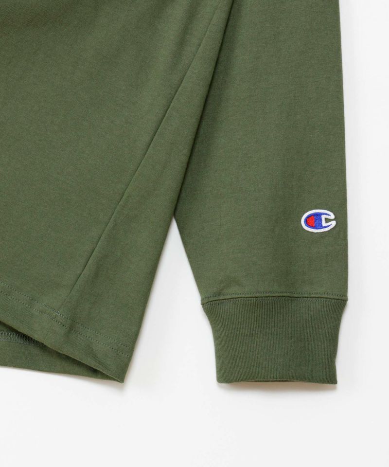 Champion  ロングスリーブポケットTシャツ メンズ商品画像-21