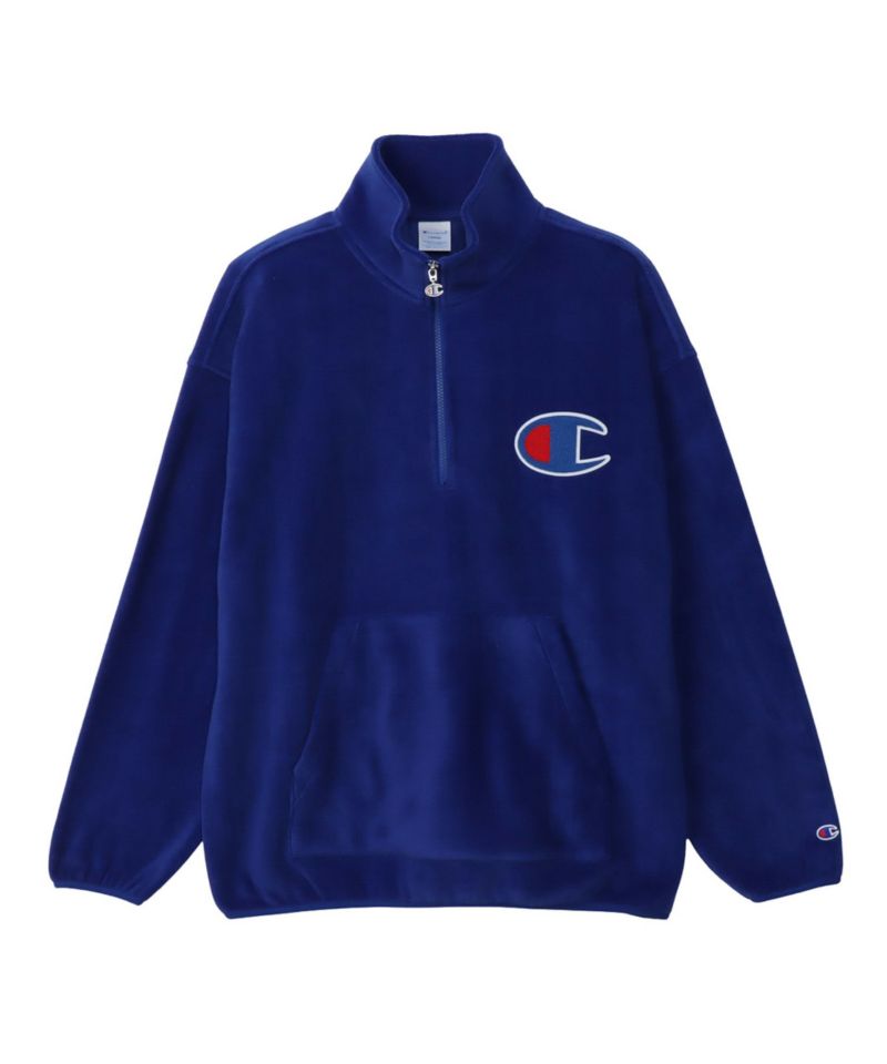 新品・MARK & LONA メンズハーフジップ Champion ハーフジップジャケット メンズ