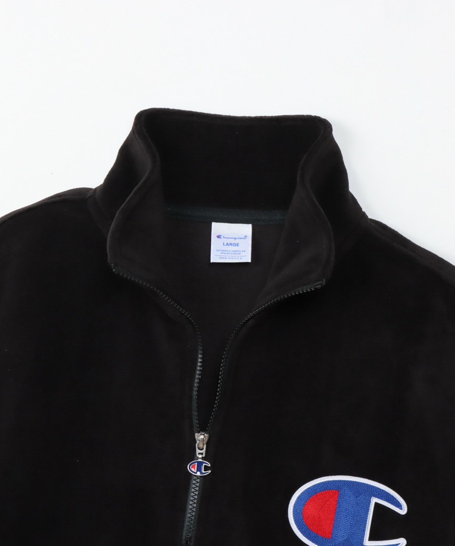 Champion ハーフジップジャケット メンズ