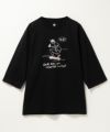 T-GRAPHICS ラインアート7分袖Tシャツ メンズ