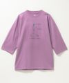 T-GRAPHICS ラインアート7分袖Tシャツ メンズ