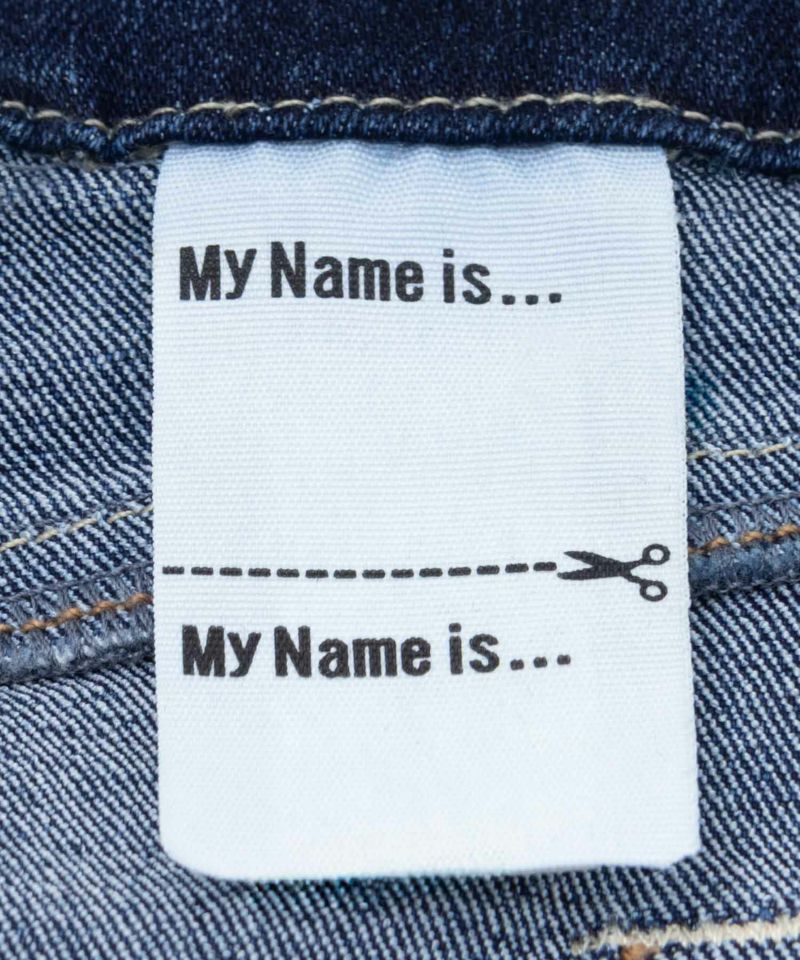 NAVY  のびるモン ストレッチデニムストレートパンツ ウエストリブパンツ キッズ商品画像-16