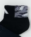 adidas  クォーターソックス かかと迷彩柄 3足組 キッズ商品サムネイル-4