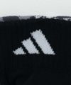adidas  クォーターソックス かかと迷彩柄 3足組 キッズ商品サムネイル-5