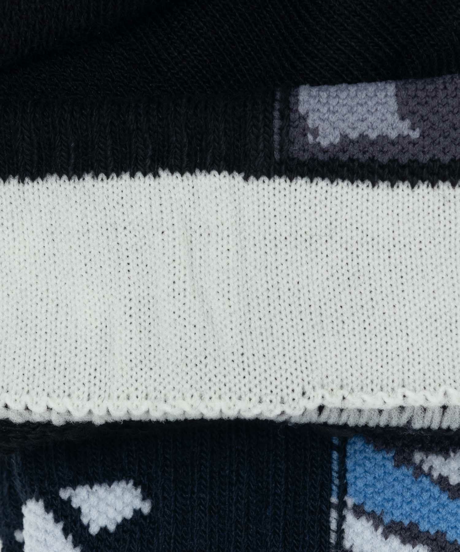 adidas クォーターソックス かかと迷彩柄 3足組 キッズ