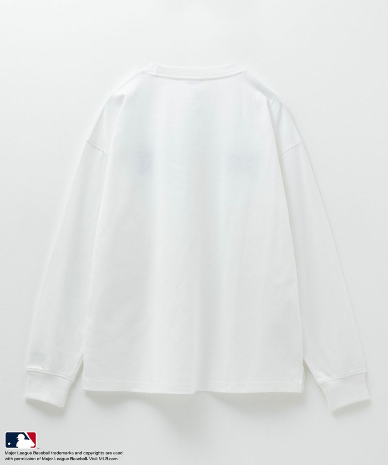 MLB  ロゴ刺繍ロングスリーブTシャツ メンズ商品画像-4