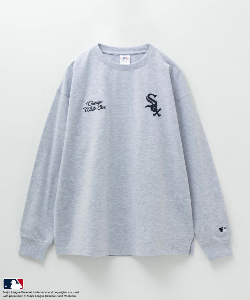 MLB  ロゴ刺繍ロングスリーブTシャツ メンズ商品画像-5