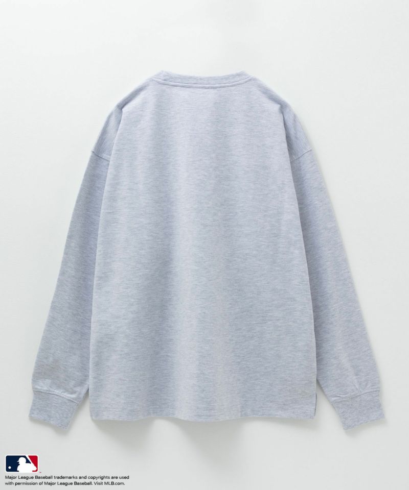 MLB  ロゴ刺繍ロングスリーブTシャツ メンズ商品画像-6