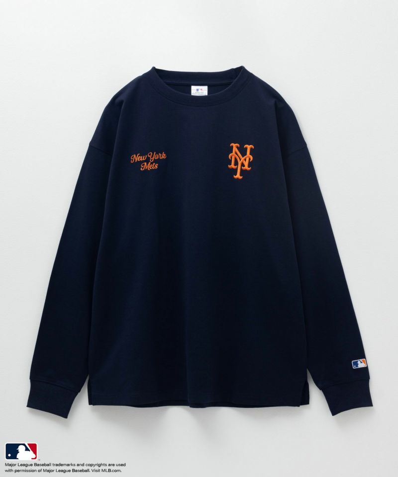 MLB  ロゴ刺繍ロングスリーブTシャツ メンズ商品画像-7