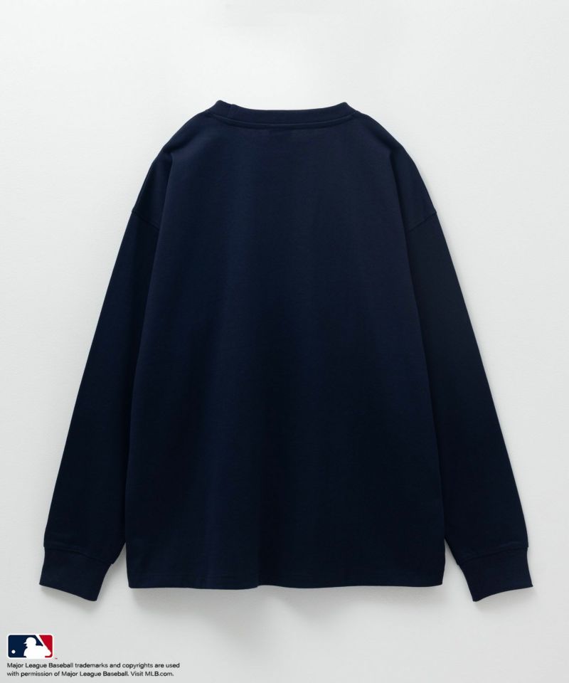 MLB  ロゴ刺繍ロングスリーブTシャツ メンズ商品画像-8