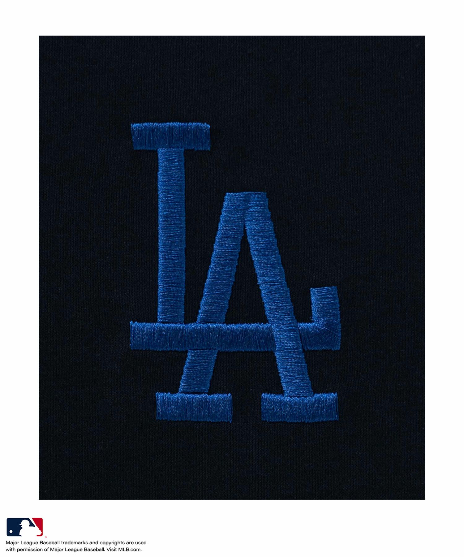 MLB ロゴ刺繍ロングスリーブTシャツ メンズ