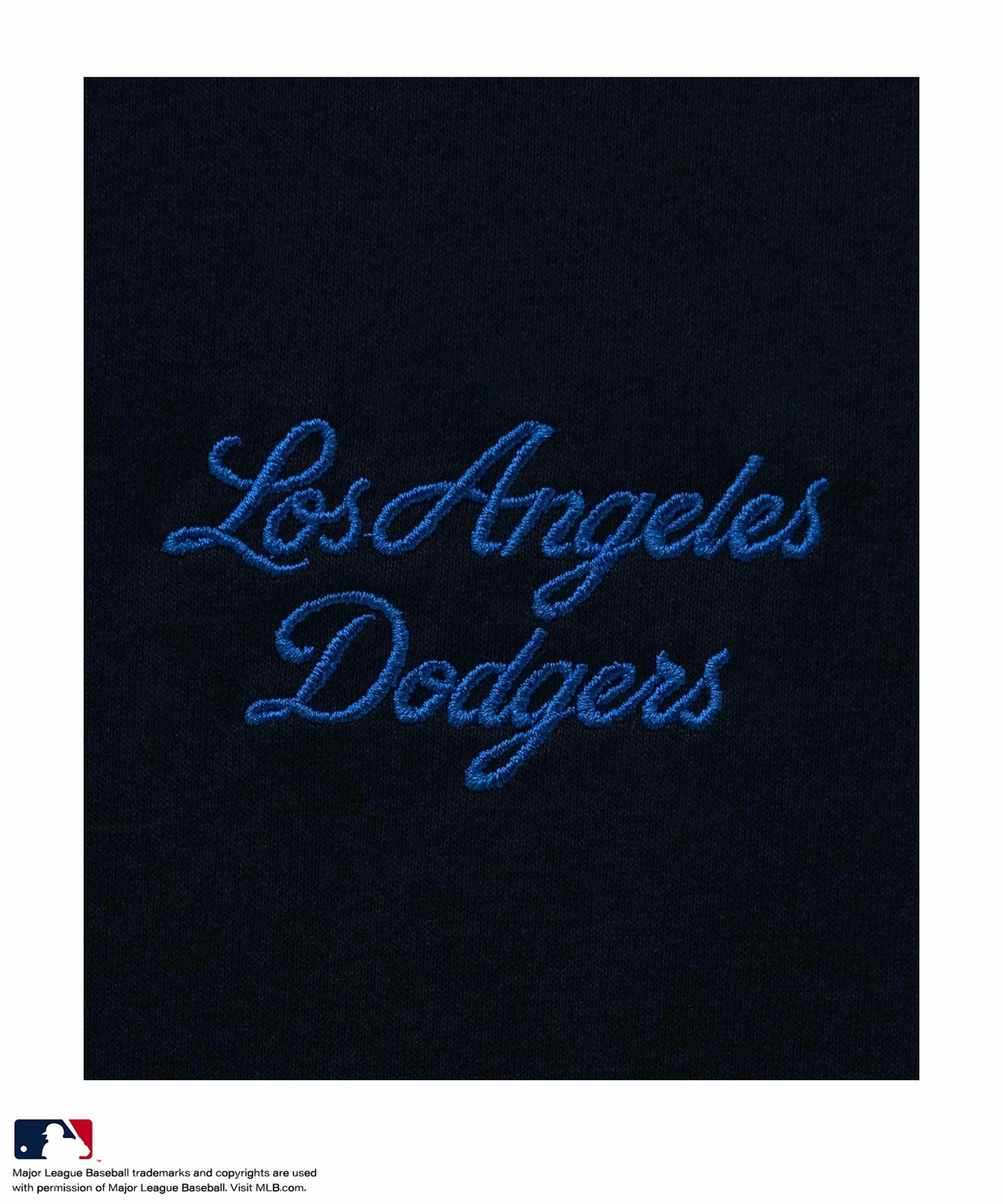 MLB ロゴ刺繍ロングスリーブTシャツ メンズ